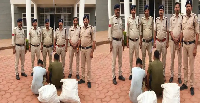 कटनी में स्कूटी से 7 पेटी अवैध शराब जब्त, दो तस्कर गिरफ्तार कर भेजे गए जेल
