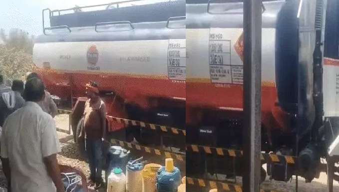 टैंकर का ढक्कन खोलकर ईंधन चोरी का खेल, जबलपुर में 2 आरोपी पकड़े गए