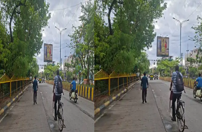 आधा इंच बारिश के बाद सुहाना हुआ मौसम, कई इलाकों में रिमझिम और बूंदाबांदी