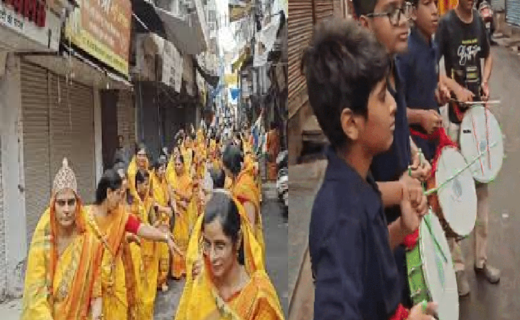 भोपाल में विश्व शांति महायज्ञ के साथ निकली भव्य शोभायात्रा, संभव सागर बोले- संयम ही भारत की असली संपदा
