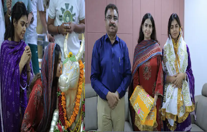 महाकाल की भस्म आरती में पहुंचीं किंजल दवे और मोनल गज्जर, बाबा का लिया आशीर्वाद