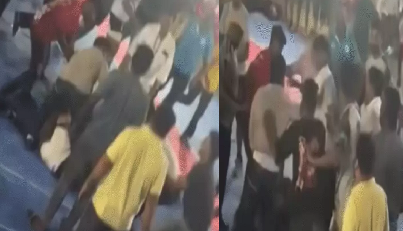 कबड्डी टूर्नामेंट में विवाद ने लिया हिंसक रूप, युवक से मारपीट का वीडियो वायरल