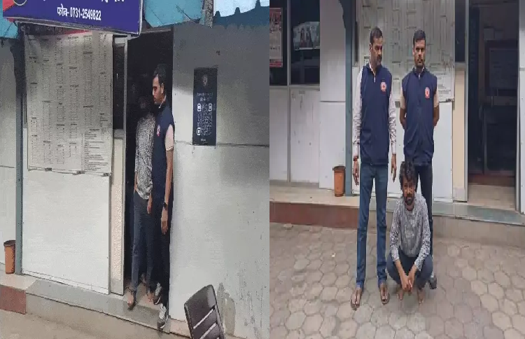 दो साल से फरार ब्राउन शुगर तस्कर इंदौर में गिरफ्तार, पुलिस ने घेराबंदी कर दबोचा