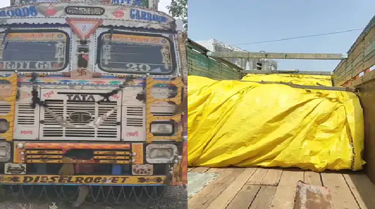 250 क्विंटल सरसों गबन मामले में बड़ा खुलासा: 29 लाख का ट्रक और माल बरामद, मुख्य आरोपी गिरफ्तार