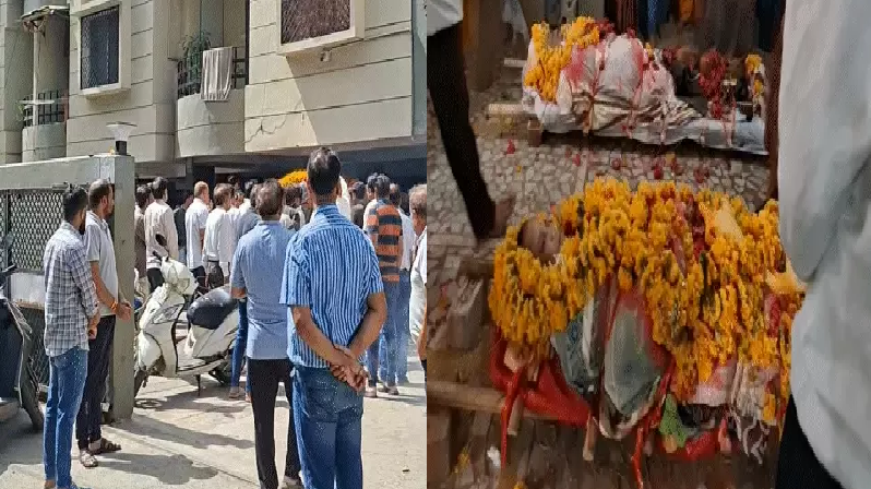 बेटे का शव देखते ही थम गई मां की सांसें, इंदौर में कुछ ही मिनटों के अंतराल में मां-बेटे की मौत