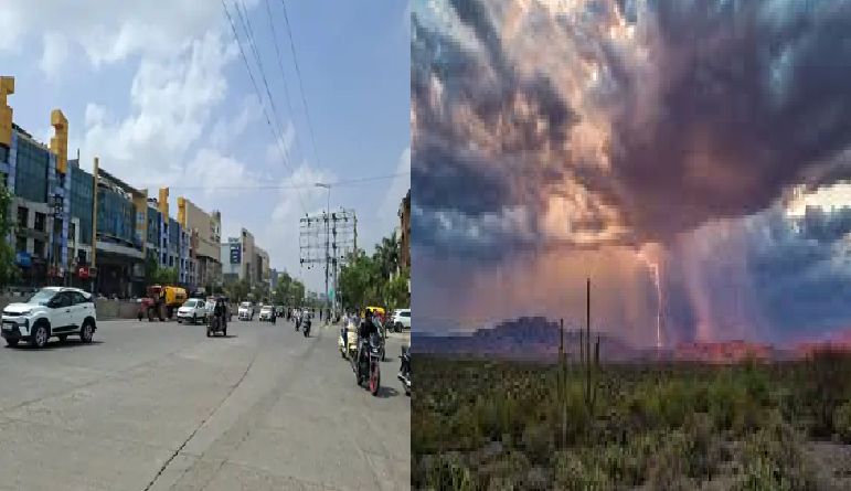 एक इंच बारिश के बाद फिर बढ़ी उमस, इंदौर में रात का तापमान 6 डिग्री उछला; आज फिर बारिश की संभावना