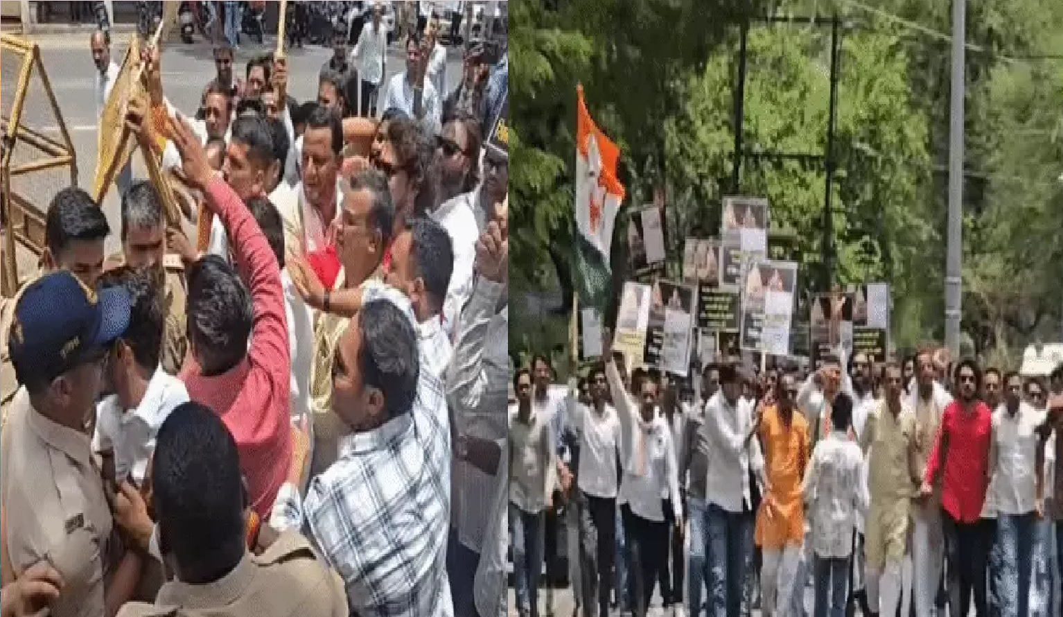 महाकाल मंदिर में भस्म आरती पासों की कथित दलाली पर बवाल, युवा कांग्रेस ने किया प्रदर्शन