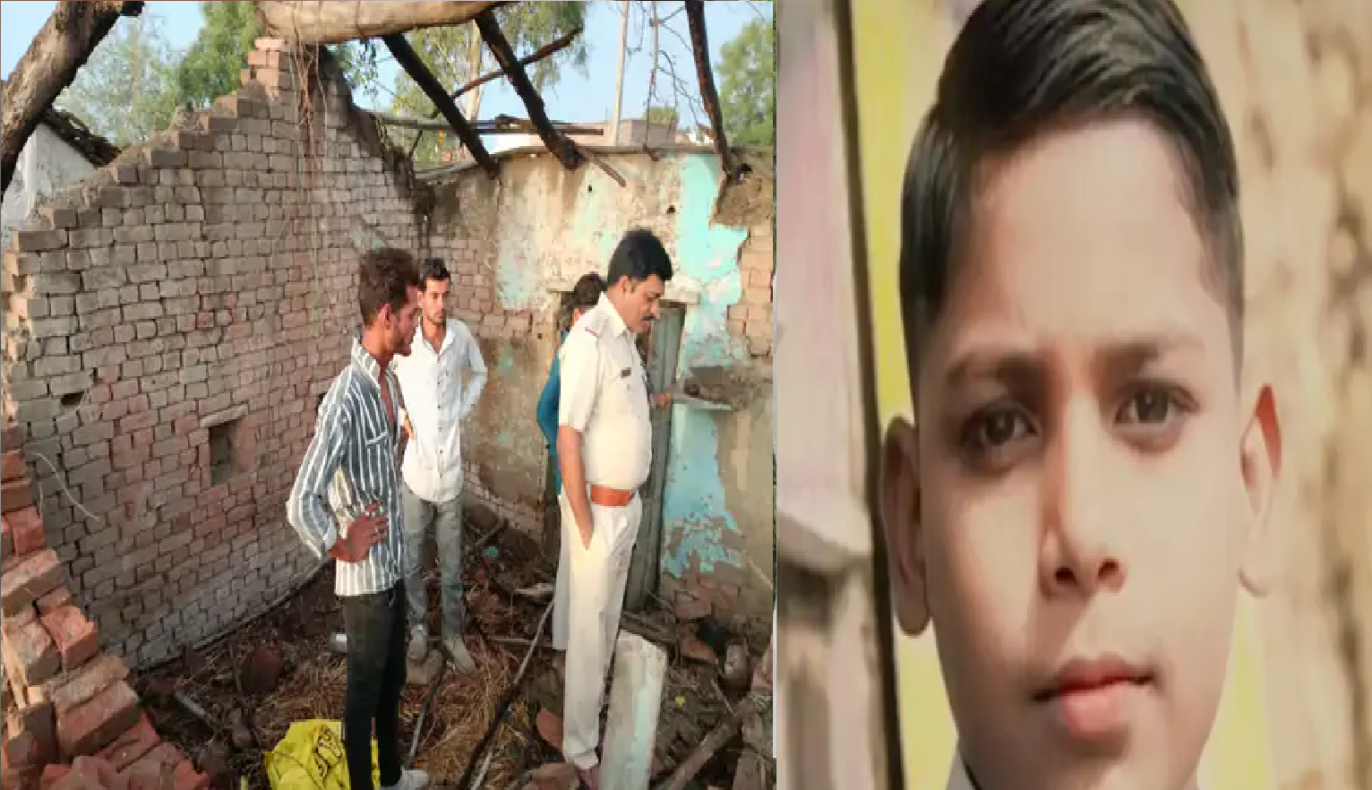 विदिशा में कच्चे मकान की दीवार गिरने से 12 वर्षीय बच्चे की मौत, आंधी-बारिश से हादसा
