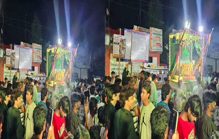 मंदसौर में मुहर्रम की पारंपरिक चौकी निकली, इमाम हुसैन की शहादत को किया याद