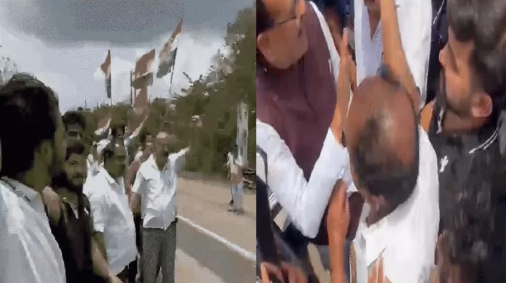 सीहोर में किसानों-कांग्रेस नेताओं ने रोका शिवराज का काफिला, बोले- “आप हमारे भी प्रतिनिधि”; नीमच में विधायक को जनता का विरोध झेलना पड़ा