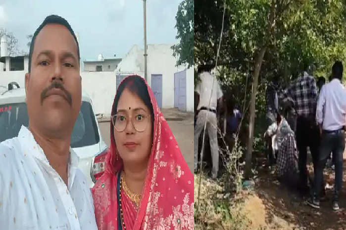 शिवपुरी में दर्दनाक सड़क हादसा पोहरी SDM के रीडर की पत्नी की मौत खड़ी ट्रैक्टर ट्रॉली से टकराई कार