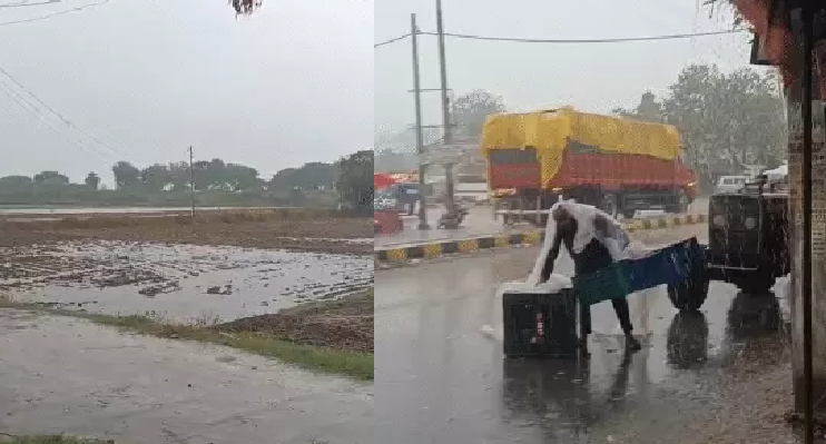 पूर्वांचल से उत्तर प्रदेश में दाखिल हुआ मानसून 38 जिलों में भारी बारिश का अलर्ट मौसम हुआ सुहाना