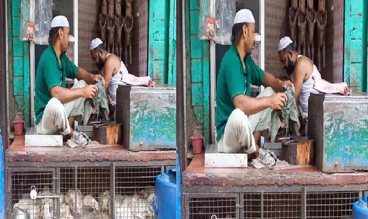 उज्जैन में मटन दुकानों को लेकर फिर गरमाई राजनीति: हिंदू संगठनों ने महापौर को दी चुनौती, बोले- हटीं दुकानें तो दूध से कराएंगे स्नान