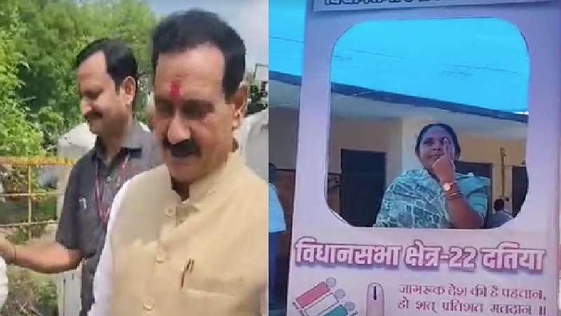 दतिया उपचुनाव में लोकतंत्र का उत्सव मतदान केंद्रों पर उमड़ी भीड़ तकनीकी बाधाओं के बाद भी प्रक्रिया रही सुचारु