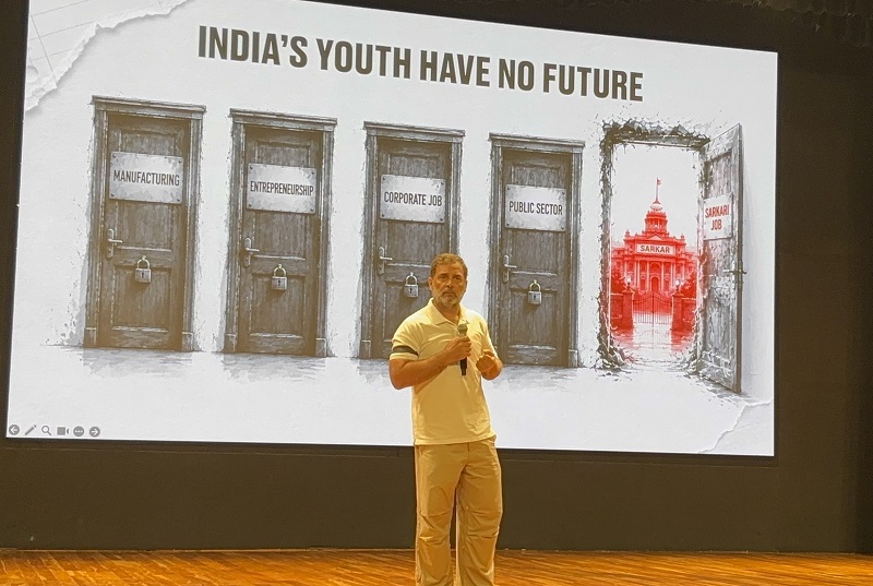 धर्मेंद्र प्रधान इस्तीफा दें, छात्रों पर कार्रवाई के लिए प्रधानमंत्री माफी मांगें : राहुल गांधी