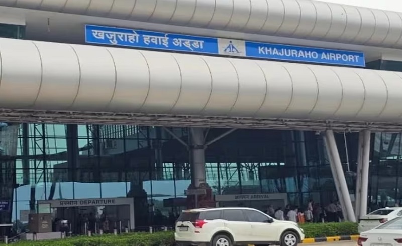 खजुराहो एयरपोर्ट देशभर में टॉप पर, भोपाल का राजाभोज एयरपोर्ट तीसरे स्थान पर