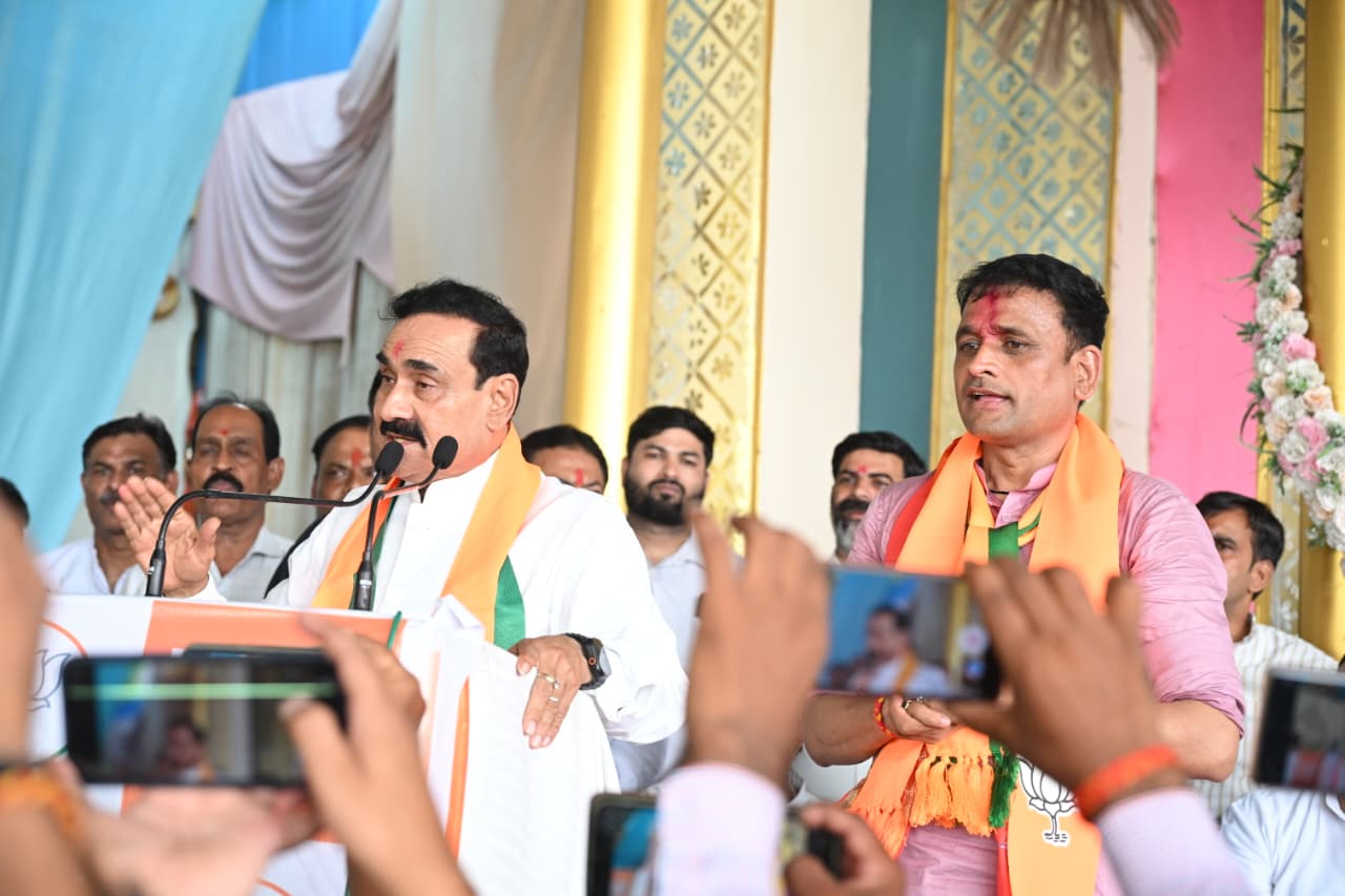 दतिया और हमारी आने वाली पीढ़ियों के विकास के लिए भाजपा को मजबूत बनाना है :डॉ. नरोत्तम मिश्रा