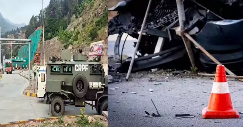 सोनमर्ग अटल टनल के पास CRPF वाहन हादसे का शिकार, छह जवान घायल; प्राथमिक उपचार के बाद कैंप में भर्ती, श्रीनगर-लेह हाईवे पर सुरक्षा व्यवस्था बरकरार