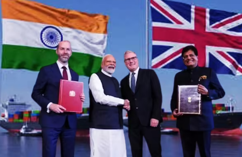 भारत-यूके एफटीए लागू होते ही खुलेंगे व्यापार और निवेश के नए द्वार, शून्य शुल्क के साथ भारतीय निर्यात को मिलेगा बड़ा वैश्विक बाजार, 'विकसित भारत' अभियान को मिलेगी नई रफ्तार