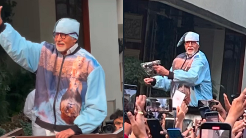 भारी बारिश के बीच भी हर रविवार निभाई परंपरा, अमिताभ बच्चन ने फैंस से मुलाकात कर कहा- आपका स्नेह मुझे हर बार भावुक कर देता है