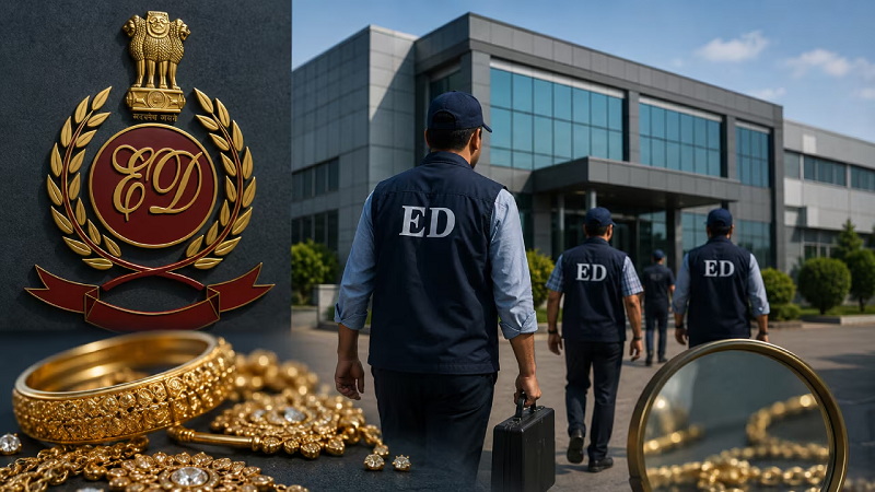 कल्याणी इम्पेक्स पर ED की बड़ी कार्रवाई, कनाडा, अमेरिका और UAE में अघोषित संपत्तियों व बैंक खातों के मिले अहम सुराग