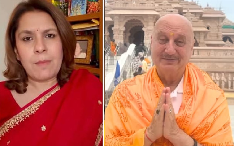 'श्री रामभूमि' के फर्स्ट लुक पर छिड़ी सियासी बहस, सुप्रिया श्रीनेत के सवाल पर अनुपम खेर का जवाब बना चर्चा का विषय