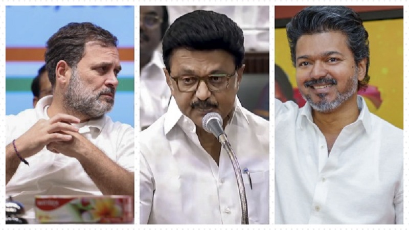 राष्ट्रीय मुद्दों पर DMK को साथ लाने की कवायद तेज, TVK-कांग्रेस समीकरण के बीच विपक्षी एकता की राह बनी चुनौतीपूर्ण