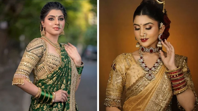 सावन के त्योहारों में साड़ी के साथ ट्रेंडिंग बिंदी डिज़ाइन अपनाकर बनाएं अपना लुक और खास