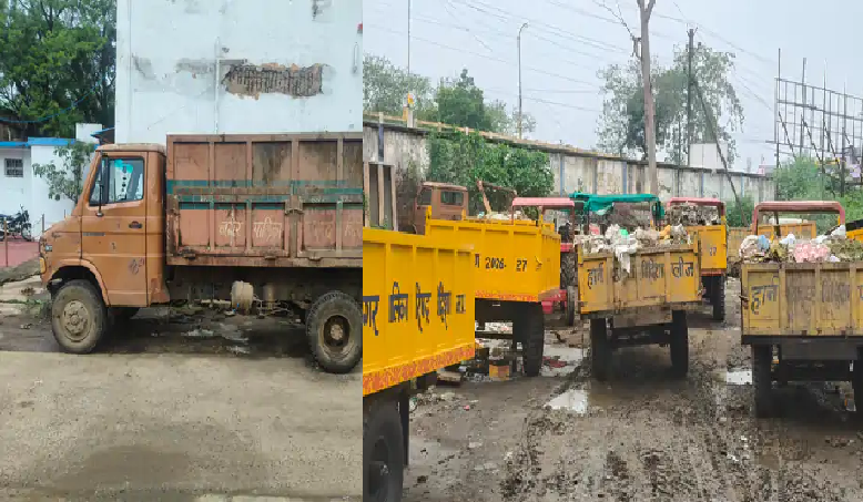 विदिशा में कचरा संकट गहराया, डंपिंग साइट तक नहीं पहुंच सके वाहन, शहर में गंदगी का खतरा बढ़ा
