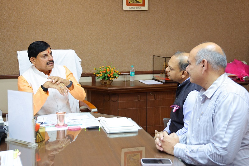 मप्र में 1000 करोड़ रुपये निवेश करेगी श्याम सेल एंड पॉवर कम्पनी, मुख्यमंत्री से मिले पदाधिकारी