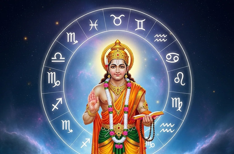 सावन में बदलेगा गुरु बृहस्पति का नक्षत्र, 5 राशियों की चमकेगी किस्मत, जाने क्‍या होगा बदलाव?