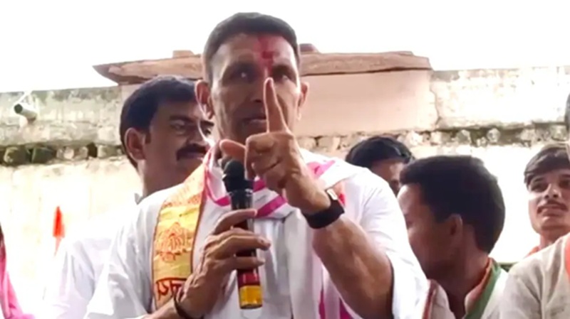MP कांग्रेस अध्यक्ष की दतिया में अधिकारियों को धमकी, कहा- 'जीतू पटवारी कहते हैं, गड़बड़ी हुई तो देख लूंगा'