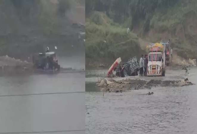 भोपाल-राजगढ़ को जोड़ने वाला डायवर्सन जलमग्न, प्रशासन ने आवाजाही पर लगाया प्रतिबंध
