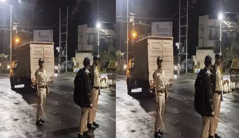 अपराधियों पर पुलिस की कड़ी नजर पुराने भोपाल में रातभर चला चेकिंग अभियान कई वाहनों की जांच