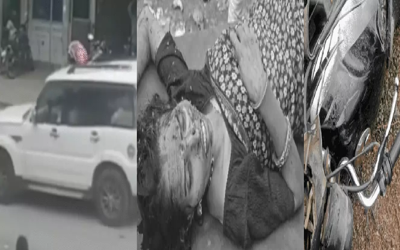 भोपाल में दर्दनाक हादसा, स्कॉर्पियो की चपेट में आने से 3 साल की मासूम की मौत; CCTV में कैद घटना