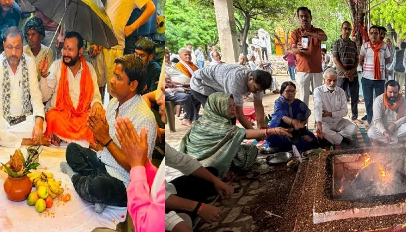बांदा में सामुदायिक भवन और मंदिर परिसर का होगा कायाकल्प, करोड़ों की परियोजनाएं शुरू
