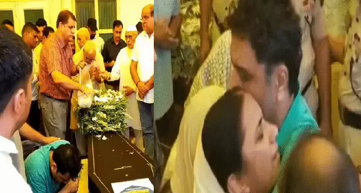 बागपत में नम आंखों से अंतिम विदाई, गार्ड ऑफ ऑनर के साथ हुआ अनुराग धनखड़ का अंतिम संस्कार