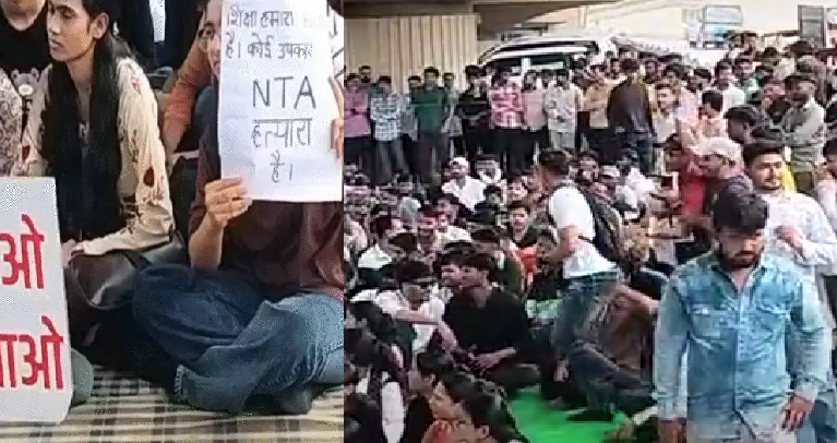 पेपर लीक के खिलाफ MP में छात्रों का उबाल, इंदौर से श्योपुर तक सड़कों पर प्रदर्शन; पारदर्शी परीक्षा और कार्रवाई की मांग तेज