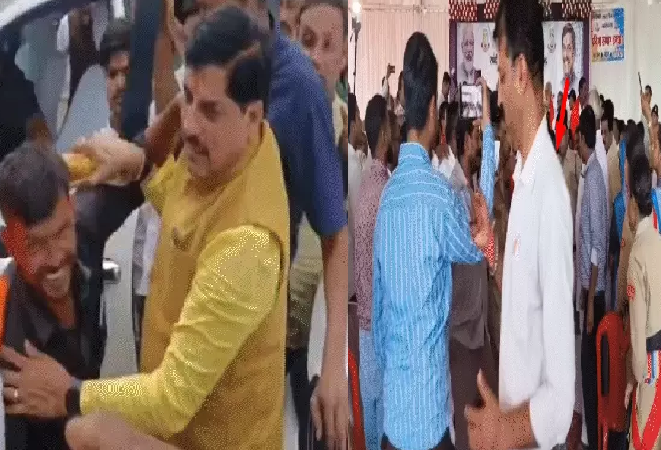 MP की सियासत में हलचल: भुट्टा बेचने वाले युवक ने सीएम को सुनाई बेरोजगारी की हकीकत, कांग्रेस नेता को मंच से लौटते वक्त थप्पड़