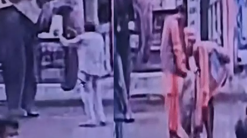 गुड़ खिलाना पड़ा भारी इंदौर में हाथी ने ऑटो ड्राइवर को बेरहमी से कुचला सीसीटीवी में कैद हुई दिल दहला देने वाली घटना