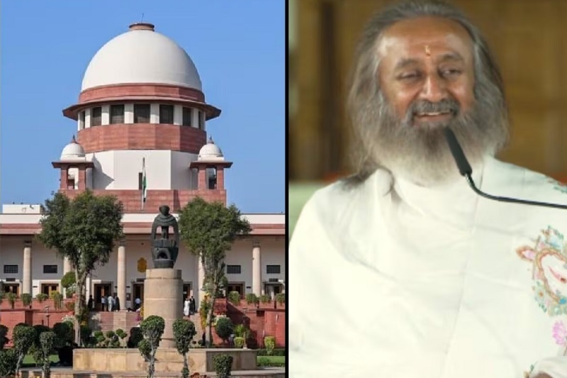 श्रीश्री रविशंकर के आर्ट ऑफ लिविंग को 5 करोड़ रुपये लौटाएगा DDA…. SC ने रद्द किया NGT का आदेश