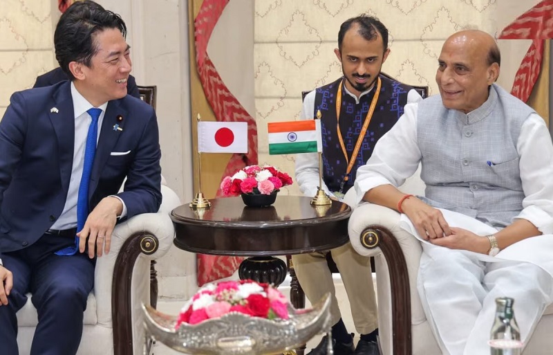 भारत और जापान के बीच रक्षा सहयोग को मिली नई रफ्तार, समुद्री सुरक्षा और तकनीक साझा करने पर बनी सहमति