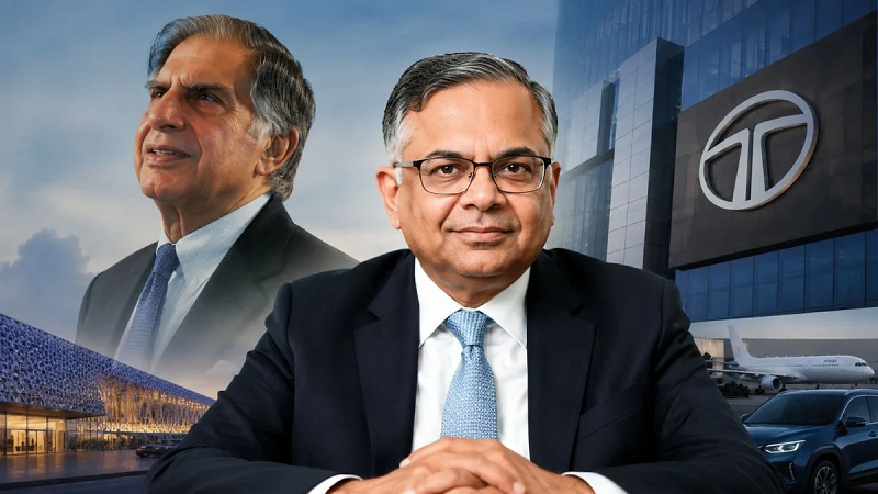 टाटा संस में नेतृत्व बदलाव की आहट से निवेशक सतर्क, टाटा मोटर्स, टाइटन और टाटा स्टील के शेयर फिसले