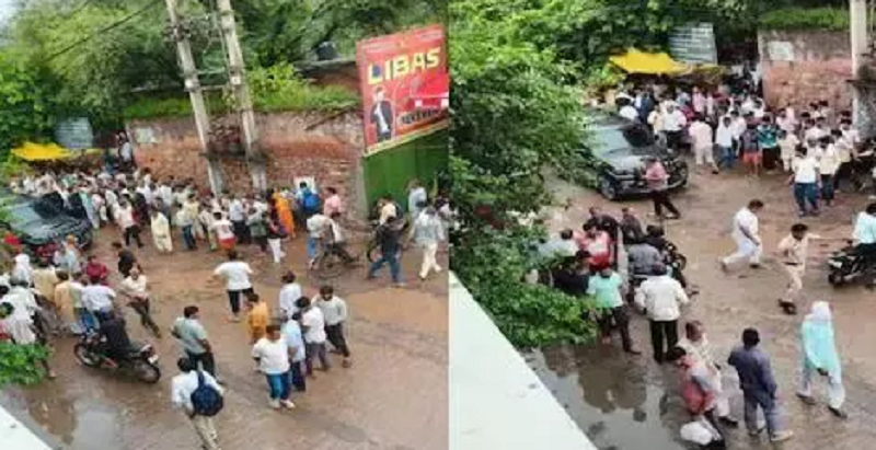 चरखी दादरी में दिनदहाड़े 30 राउंड फायरिंग से सनसनी, स्कॉर्पियो सवार सात लोग घायल, सीसीटीवी से आरोपियों की तलाश