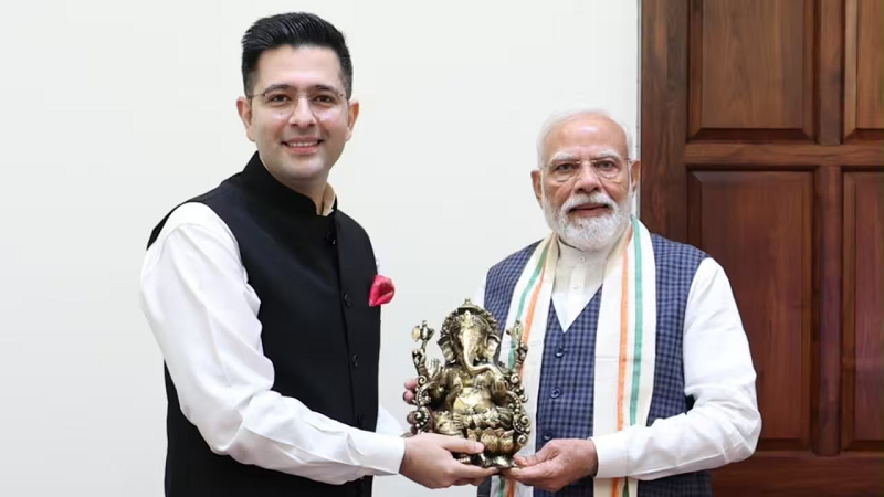 पीएम मोदी और राघव चड्ढा की मुलाकात से पंजाब की सियासत गरमाई, बीजेपी में अहम भूमिका मिलने की अटकलें तेज
