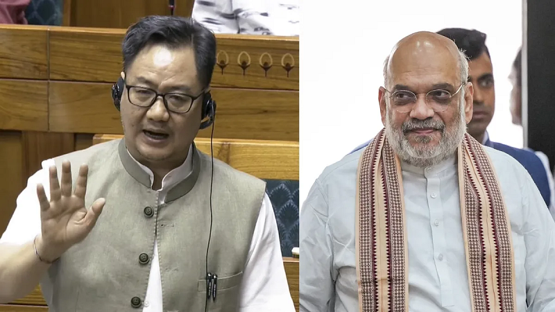 संसद में नीट मुद्दे पर सरकार और विपक्ष आमने-सामने, रिजिजू ने तत्काल बहस की पेशकश की, हंगामे से सदन स्थगित