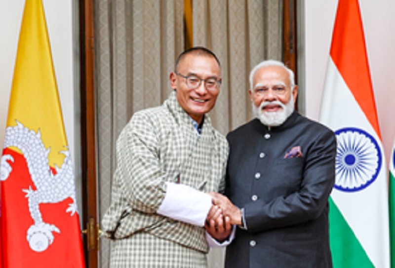 भारत-भूटान संबंधों में रणनीतिक सहयोग बढ़ा, आर्थिक विकास, जलविद्युत, सीमा संपर्क और डिजिटल कनेक्टिविटी को मिली नई गति