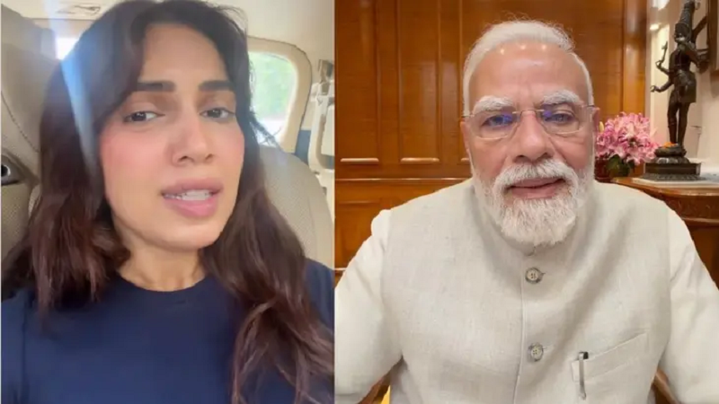 भूमि पेडनेकर ने पीएम मोदी के खिलाफ अभद्र नारों पर जताई आपत्ति, युवाओं से शालीन संवाद बनाए रखने की अपील