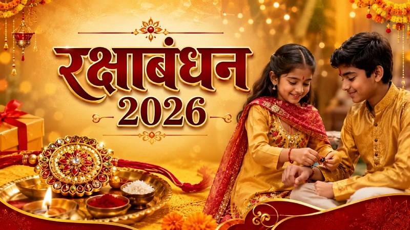 रक्षाबंधन 2026 की तिथि को लेकर दूर हुआ भ्रम, 28 अगस्त को शुभ मुहूर्त में मनाया जाएगा भाई-बहन का पावन पर्व