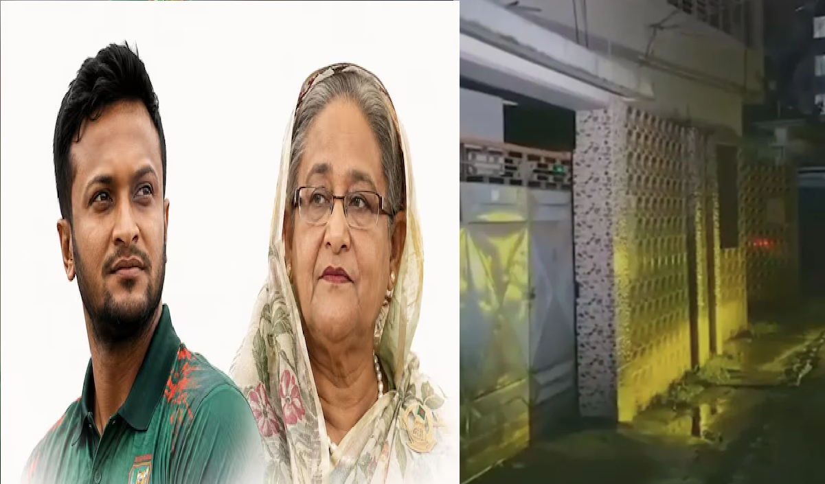 बांग्लादेश के पूर्व कप्तान शाकिब अल हसन के आवास पर पथराव और आगजनी की कोशिश, जांच में जुटी पुलिस